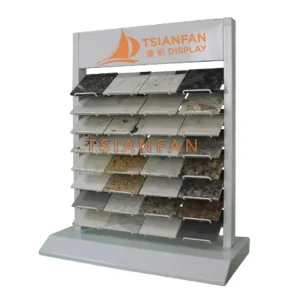 quartz marble display rack-sr123