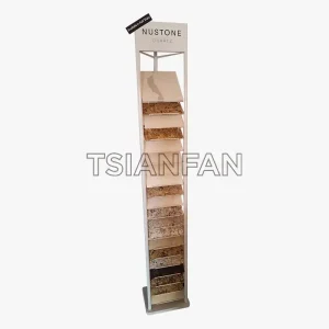 Floor display organizer stone flooring showcase quartz stone sample rack-SRL004