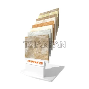 new ceramic tile 600 800 line sample display rack stone wood display floor display rack promotion-srl144
