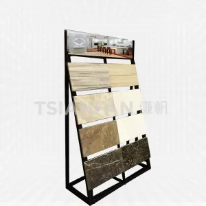 stone display tower_showroom display rack-srl2006