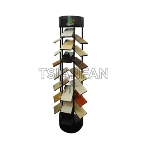 artificial quartz stone samples a-shaped display rack-srl909