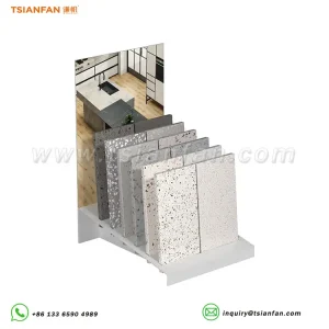 sample stone countertop display stand tiles display rack-SRT055