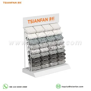 high capacity countertop display rack metal display rack USA-SRT066
