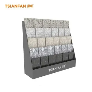 marble quartz countertop display rack suppliers-srt112