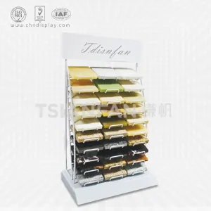 high-quality quartz stone countertops wire display rack-srt036