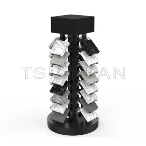 marble stone display tower countertop display rack-SRT3014