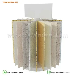 online buy quartz marble countertop display rack for showroom design srt328