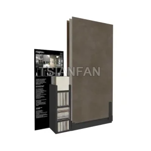 large tile slabs sliding display rack for showroom display-st012