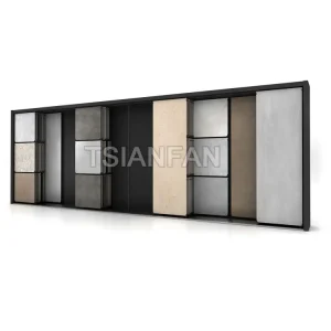 strong practicality wall tile display rack- ceramic tile display rack for showroom