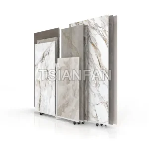slab ceramic tile sintered stone display stand-st015
