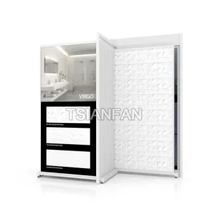 floor display stand for ceramic floor wall tile display-st021