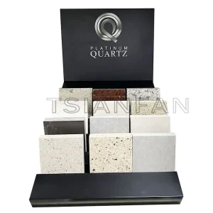 Quartzite Stone Sample Table top Storage Ideas