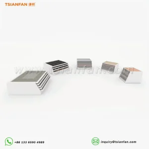 Custom tile sample display cabinet with storage-CC608