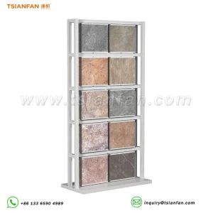 Durable Stone Display Racks for Retail and Trade Shows-SW321