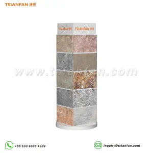 Space-Saving Stone Display Racks for Showrooms-SW323