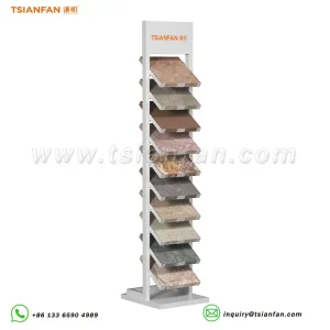 Custom stone display stand stone tile display stand-SW333