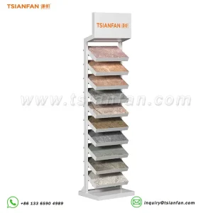 High-capacity stone display stand stone display shelf-SW365
