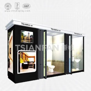 toilet sample display room,push and pull-sy2022