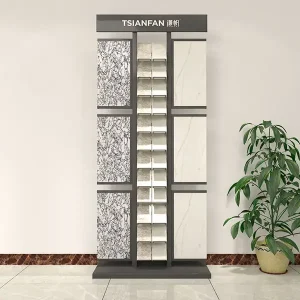 customize size wall hanging ceramic tile display rack design us cd101