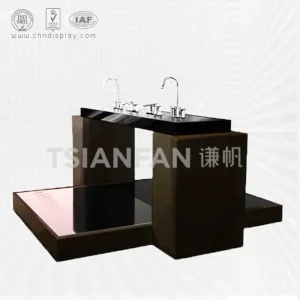 high quality metal kitchen tap/faucet display stand-vl2018