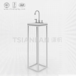 custom factory price faucet display stand-vl2021