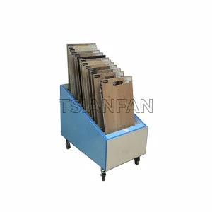 hardwood flooring display rack-WE1006