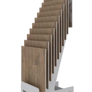 planks wood display rack with view for hardwood tiles-wc2052