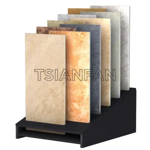 countertop display stand for tile sample display rack-we012