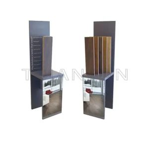 Vinyl flooring store for display collection indoor metal-we935