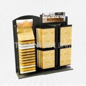custom high quality flooring laminate display rack-wf2015