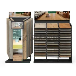 wood flooring sample display racks,vinyl flooring display stands for sale-wf2041