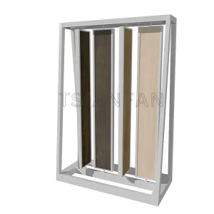 custom wood laminate flooring display stand-wg2014