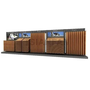 laminate wood flooring display shelf-wz903