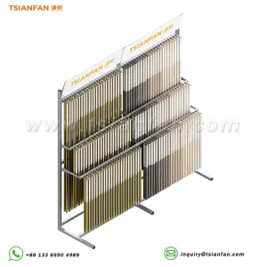 New decorative edge strip display rack ceramic tile sample edge-ZST001