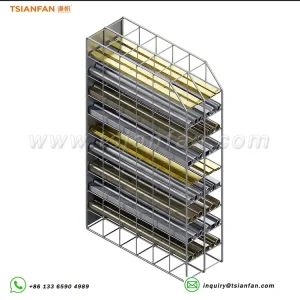 Marble decorative edge display frame showroom display tips-ZST005
